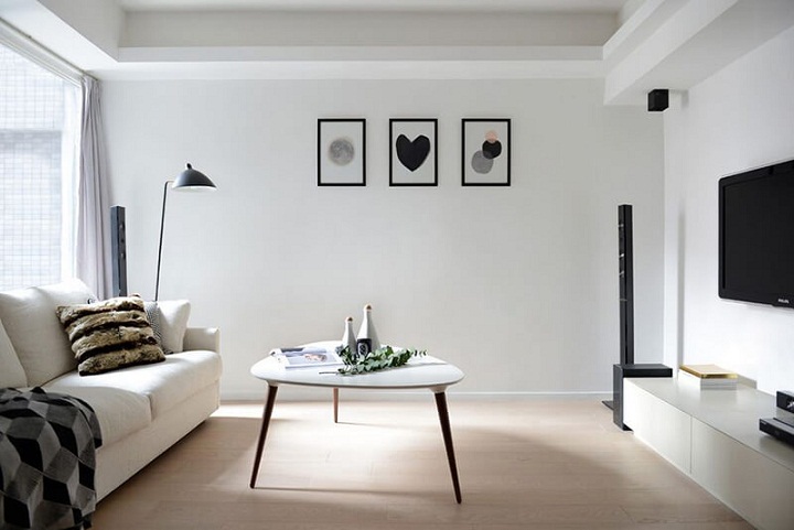 trang trí nhà đẹp với nội thất sáng